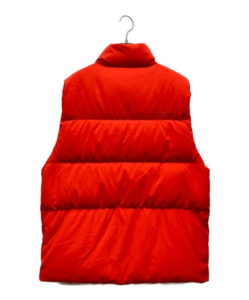 GERRY（ジェリー）GERRY (ジェリー) yuw (ユウ) ダウンベスト オレンジ サイズ:Lの古着・服飾アイテム
