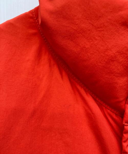 GERRY（ジェリー）GERRY (ジェリー) yuw (ユウ) ダウンベスト オレンジ サイズ:Lの古着・服飾アイテム