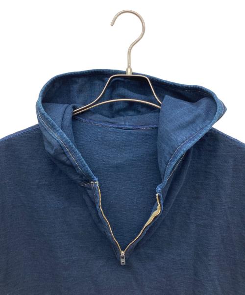45rpm（45アールピーエム）45rpm (45アールピーエム) パーカー インディゴ サイズ:2の古着・服飾アイテム