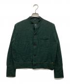 45Rフォーティファイブ・アール）の古着「カメリヤニットソーのカーディガン」｜グリーン