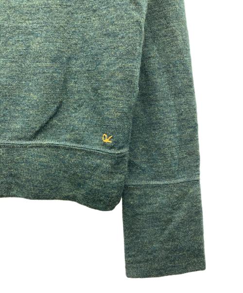 45R（フォーティファイブ・アール）45R (フォーティファイブ・アール) カメリヤニットソーのカーディガン グリーン サイズ:2の古着・服飾アイテム