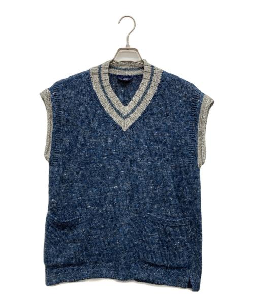 45R（フォーティファイブ・アール）45R (フォーティファイブ・アール) リネンの908セイルチルベスト ネイビー サイズ:なしの古着・服飾アイテム