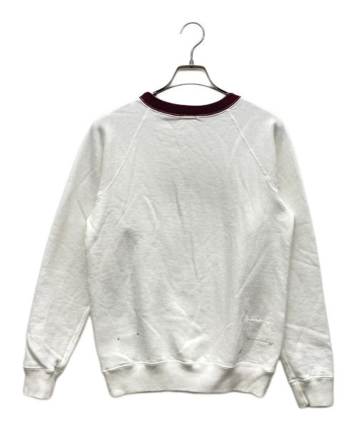 45R（フォーティファイブ・アール）45R (フォーティファイブ・アール) プロパティロゴプリント裏毛の908スウェット ホワイト サイズ:なしの古着・服飾アイテム