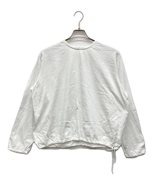 45R（フォーティファイブ・アール）45R (フォーティファイブ・アール) 度詰天竺のレースTシャツ ホワイト サイズ:2の古着・服飾アイテム