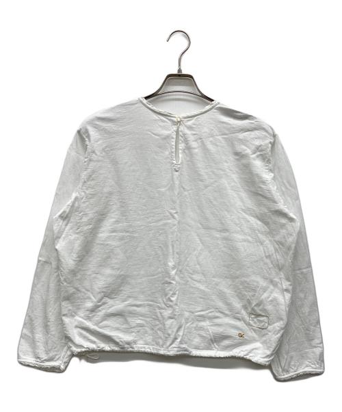 45R（フォーティファイブ・アール）45R (フォーティファイブ・アール) 度詰天竺のレースTシャツ ホワイト サイズ:2の古着・服飾アイテム