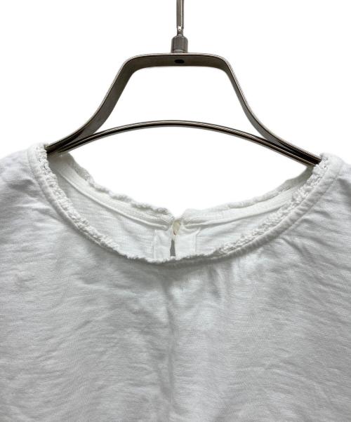 45R（フォーティファイブ・アール）45R (フォーティファイブ・アール) 度詰天竺のレースTシャツ ホワイト サイズ:2の古着・服飾アイテム