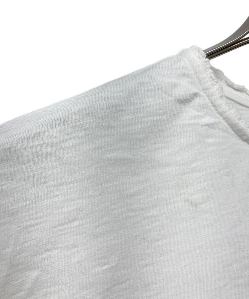 45R（フォーティファイブ・アール）45R (フォーティファイブ・アール) 度詰天竺のレースTシャツ ホワイト サイズ:2の古着・服飾アイテム