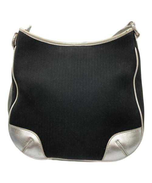 BURBERRY BLUE LABEL（バーバリー ブルー レーベル）BURBERRY BLUE LABEL (バーバリーロンドンブルーレーベル) ショルダーバッグ ブラックの古着・服飾アイテム