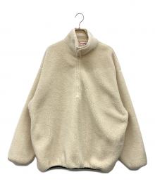 Spick and Span（スピック＆スパン）の古着「ハーフジップフリースジャケット」｜アイボリー
