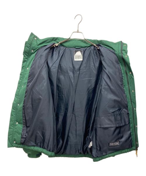 RODEO CROWNS（ロデオクラウン）RODEO CROWNS (ロデオクラウン) SIERRA DESIGNS (シエラデザインズ) 別注ダウンジャケット グリーン サイズ:Lの古着・服飾アイテム