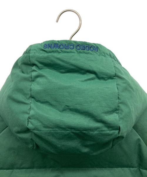 RODEO CROWNS（ロデオクラウン）RODEO CROWNS (ロデオクラウン) SIERRA DESIGNS (シエラデザインズ) 別注ダウンジャケット グリーン サイズ:Lの古着・服飾アイテム