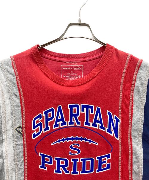 Rebuild by Needles（リビルドバイニードルス）Rebuild by Needles (リビルドバイニードルス) リメイク半袖Tシャツ マルチカラー サイズ:Mの古着・服飾アイテム