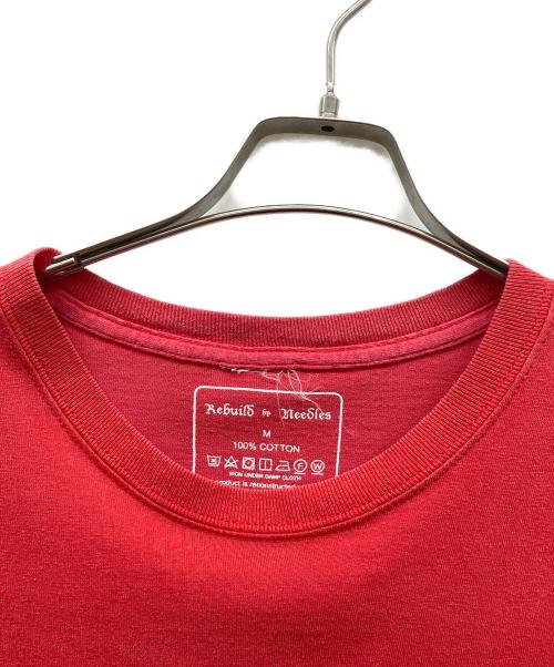 Rebuild by Needles（リビルドバイニードルス）Rebuild by Needles (リビルドバイニードルス) リメイク半袖Tシャツ マルチカラー サイズ:Mの古着・服飾アイテム