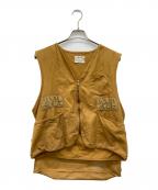 FOREMOSTフォアモースト/フォアモスト）の古着「ハンティングベスト」｜イエロー