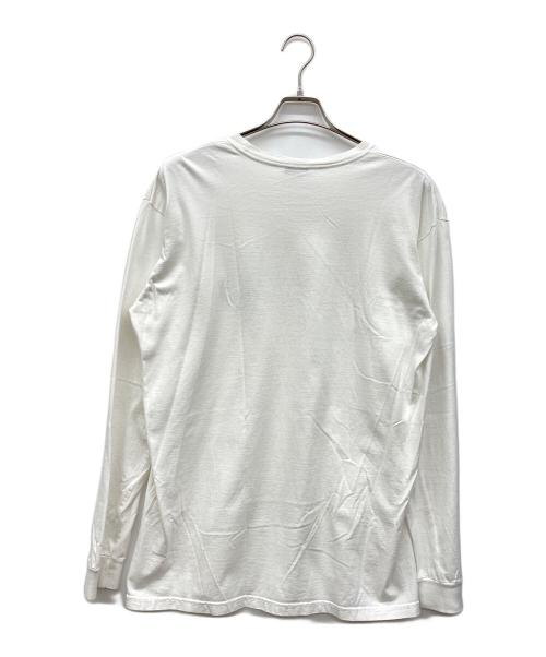 stussy（ステューシー）stussy (ステューシー) 長袖Tシャツ ホワイト サイズ:Lの古着・服飾アイテム