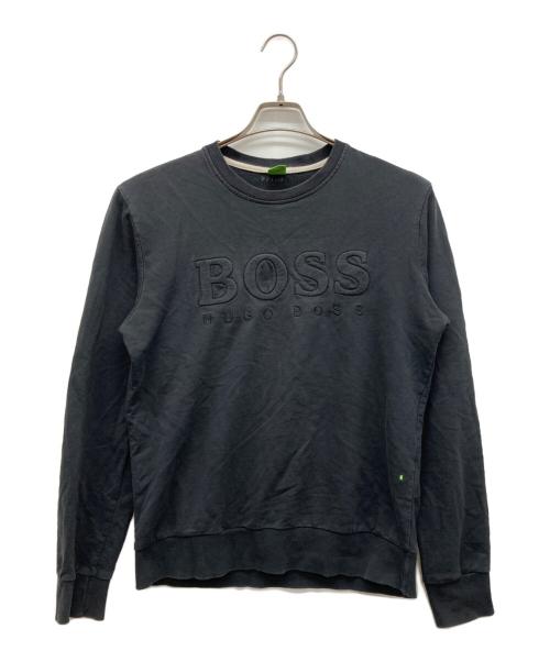HUGO BOSS（ヒューゴ ボス）HUGO BOSS (ヒューゴ ボス) 長袖Tシャツ ブラック サイズ:Mの古着・服飾アイテム