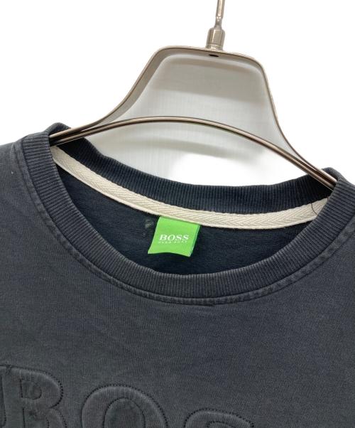HUGO BOSS（ヒューゴ ボス）HUGO BOSS (ヒューゴ ボス) 長袖Tシャツ ブラック サイズ:Mの古着・服飾アイテム