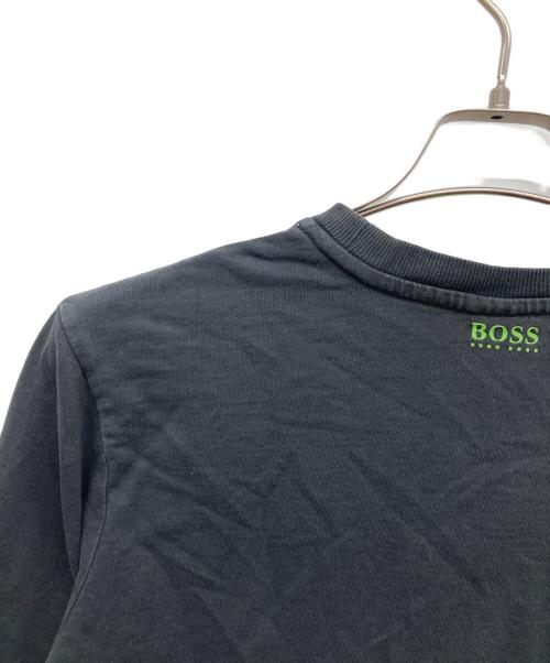 HUGO BOSS（ヒューゴ ボス）HUGO BOSS (ヒューゴ ボス) 長袖Tシャツ ブラック サイズ:Mの古着・服飾アイテム