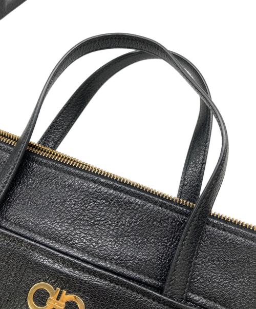 Salvatore Ferragamo（サルヴァトーレ フェラガモ）Salvatore Ferragamo (サルヴァトーレ フェラガモ) ガンチーニ ブラックの古着・服飾アイテム