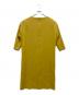 SOEJU (ソージュ) ウールライク9分袖ワンピース イエロー サイズ:S：8000円