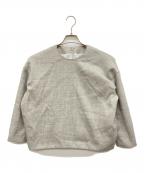 SOEJソージュ）の古着「ブライトウールコクーンブラウス」｜グレー