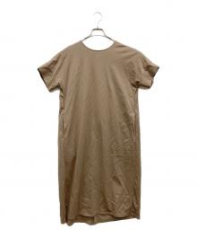 SOEJU（ソージュ）の古着「半袖ワンピース」｜ブラウン