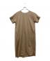 SOEJU（ソージュ）の古着「半袖ワンピース」｜ブラウン