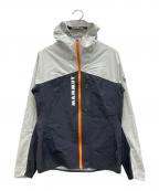 MAMMUTマムート）の古着「Aenergy TR HS Hooded Jacket Women」｜ホワイト×ブラック