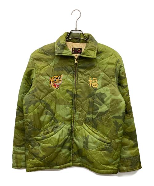 TAILOR 東洋（テーラー東洋）TAILOR 東洋 (テーラー東洋) キルティングベトジャン グリーン サイズ:Mの古着・服飾アイテム