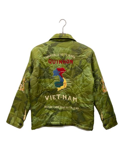 TAILOR 東洋（テーラー東洋）TAILOR 東洋 (テーラー東洋) キルティングベトジャン グリーン サイズ:Mの古着・服飾アイテム