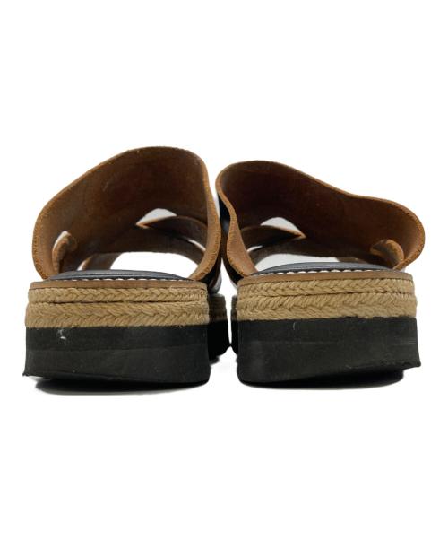 KAYO NAKAMURA by Y's（カヨ ナカムラ バイ ワイズ）kayo nakamura by Y's (カヨ ナカムラ バイ ワイズ) シャークソールサンダル ブラック サイズ:不明の古着・服飾アイテム