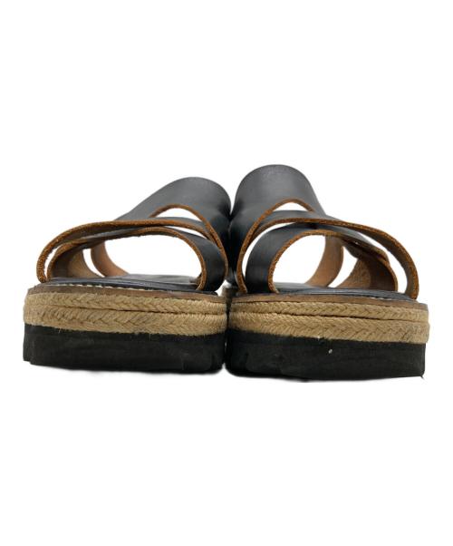 KAYO NAKAMURA by Y's（カヨ ナカムラ バイ ワイズ）kayo nakamura by Y's (カヨ ナカムラ バイ ワイズ) シャークソールサンダル ブラック サイズ:不明の古着・服飾アイテム