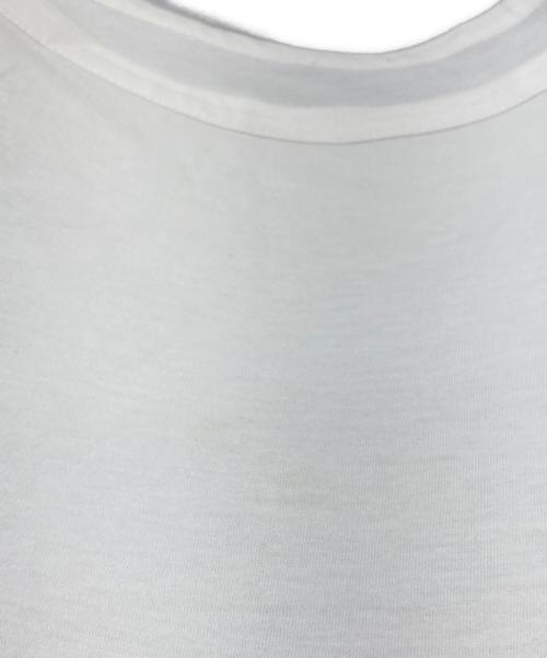 Y's（ワイズ）Y's (ワイズ) ノースリーブ切替ワンピース ホワイト サイズ:1の古着・服飾アイテム