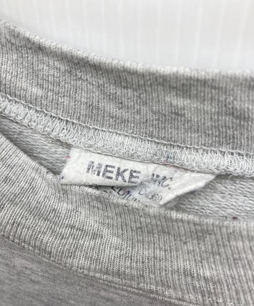 MEKE INC（メケインク）MEKE INC (メケインク) U.S.Air Force Sweat Shirt グレー サイズ:MEDIUMの古着・服飾アイテム