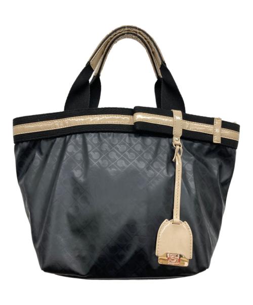 GHERARDINI（ゲラルディーニ）GHERARDINI (ゲラルディーニ) ハンドバッグ ブラックの古着・服飾アイテム