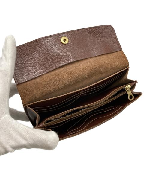 IL BISONTE（イル ビゾンテ）IL BISONTE (イル ビゾンテ) 長財布 ブラウンの古着・服飾アイテム