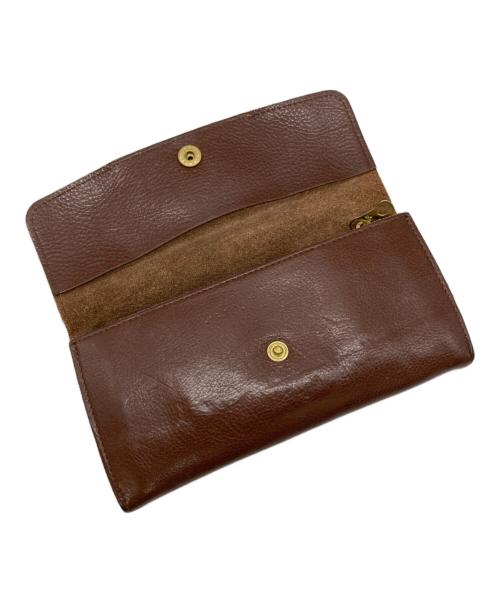 IL BISONTE（イル ビゾンテ）IL BISONTE (イル ビゾンテ) 長財布 ブラウンの古着・服飾アイテム