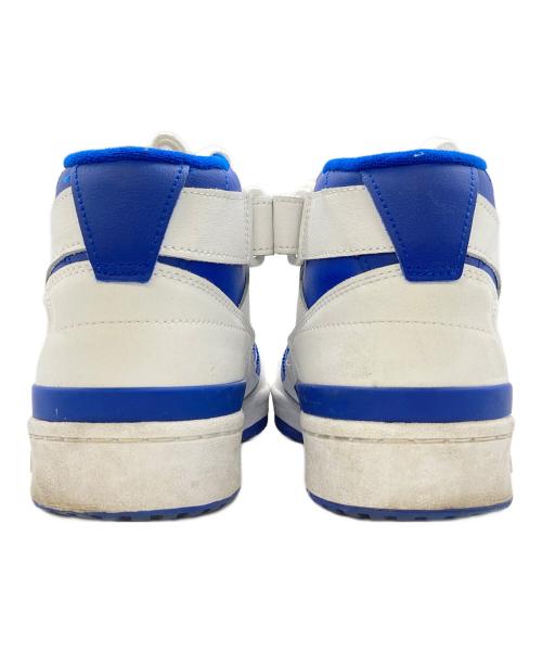 adidas（アディダス）adidas (アディダス) FORUM MID WHITE ROYAL ホワイト×ブルー サイズ:US9の古着・服飾アイテム