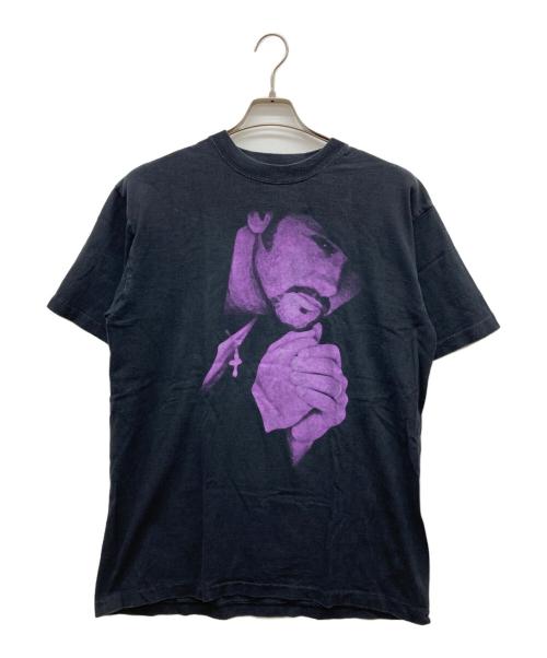 T-AMERICA（T-AMERICA）T-AMERICA (T-AMERICA) プリントTシャツ ブラック サイズ:Lの古着・服飾アイテム