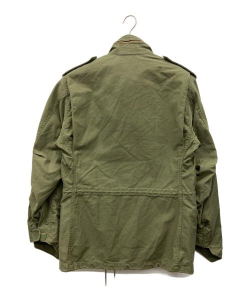 US ARMY（ユーエスアーミー）US ARMY (ユーエスアーミー) M65フィールドジャケット オリーブ サイズ:MEDIUM LONGの古着・服飾アイテム