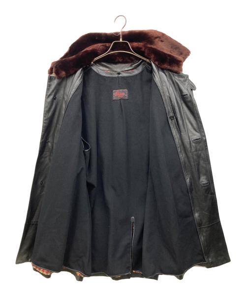 BRIONI（ブリオーニ）BRIONI (ブリオーニ) カシミアライナー付レザージャケット ブラック サイズ:50の古着・服飾アイテム