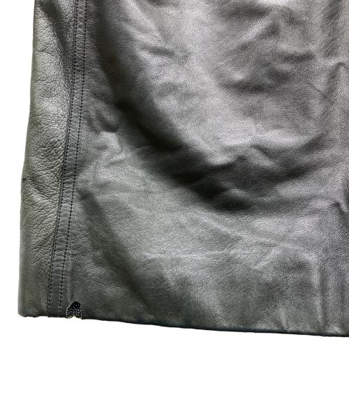 BRIONI（ブリオーニ）BRIONI (ブリオーニ) カシミアライナー付レザージャケット ブラック サイズ:50の古着・服飾アイテム