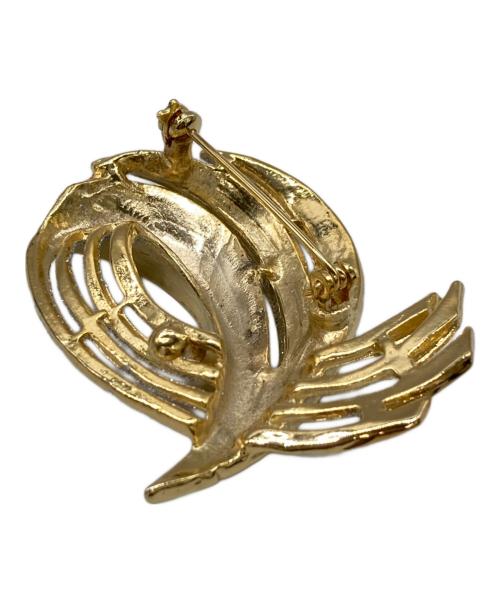 MIKIMOTO（ミキモト）MIKIMOTO (ミキモト) パール付きブローチ ゴールドの古着・服飾アイテム