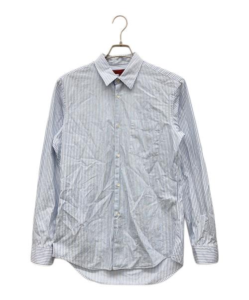 COMME des GARCONS HOMME DEUX（コムデギャルソン オム ドゥ）COMME des GARCONS HOMME DEUX (コムデギャルソン オム ドゥ) ストライプシャツ ホワイト サイズ:Mの古着・服飾アイテム