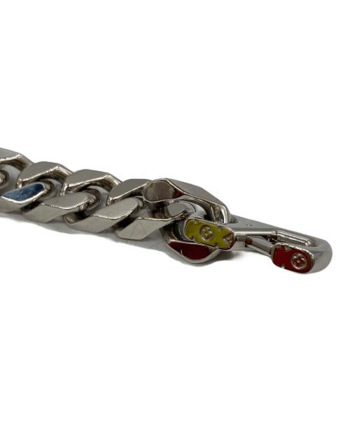 LOUIS VUITTON（ルイ ヴィトン）LOUIS VUITTON (ルイ ヴィトン) チェーンブレスレット モノグラム シルバーの古着・服飾アイテム