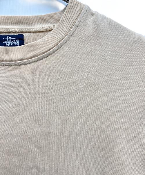 stussy（ステューシー）stussy (ステューシー) Tシャツ ベージュ サイズ:Mの古着・服飾アイテム