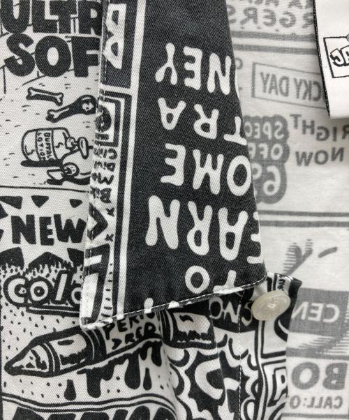 POLAR SKATE CO.（ポーラースケートカンパニー）POLAR SKATE CO. (ポーラースケートカンパニー) 半袖シャツ ホワイト サイズ:LARGEの古着・服飾アイテム