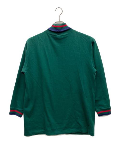 Eddie Bauer（エディーバウアー）Eddie Bauer (エディーバウアー) タートルネックニット グリーン サイズ:Mの古着・服飾アイテム