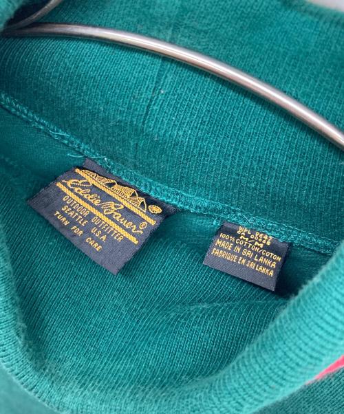 Eddie Bauer（エディーバウアー）Eddie Bauer (エディーバウアー) タートルネックニット グリーン サイズ:Mの古着・服飾アイテム