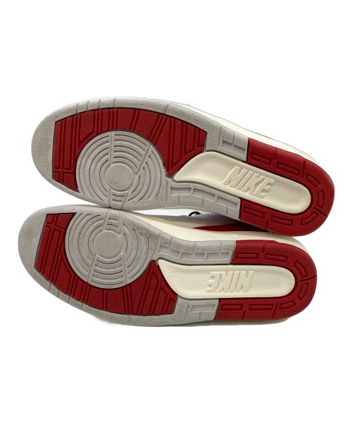 NIKE（ナイキ）NIKE (ナイキ) Nina Chanel Abney (ニーナ シャネル アブニー) WMNS AIR JORDAN 2 RETRO ホワイト×レッド サイズ:US11.5の古着・服飾アイテム